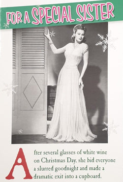 Sister Christmas Card