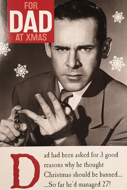 Dad Christmas Card