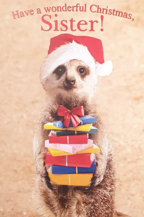 Sister Christmas Card