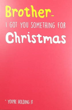 Brother Christmas Card