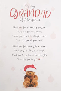 Grandad Christmas Card