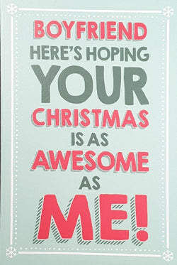 Boyfriend Christmas Card