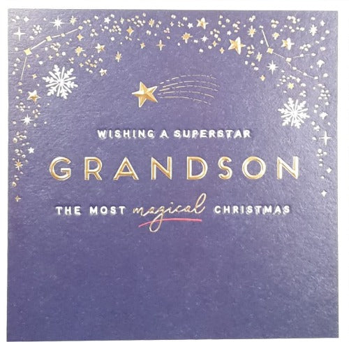 Grandson Christmas Card