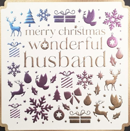 Husband Christmas Card