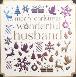 Husband Christmas Card