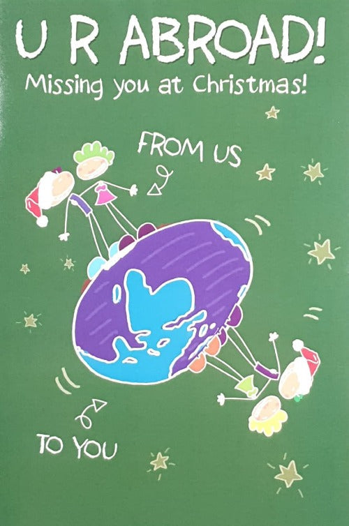 Across The Miles Christmas Card