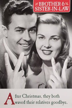 Brother And Sister In Law Christmas Card