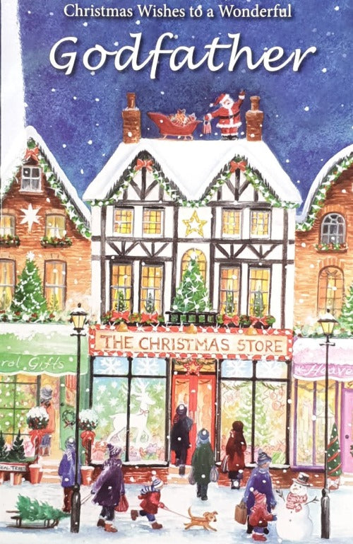 Godfather Christmas Card