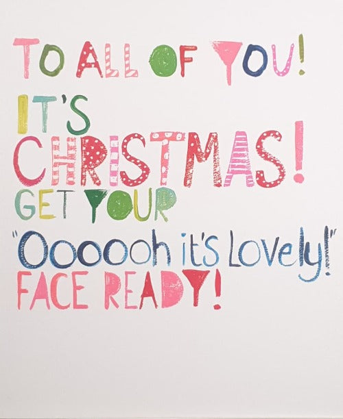 All Of You Christmas Card