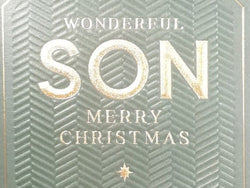 Son Christmas Card