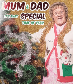 Special Mum And Dad Christmas Card