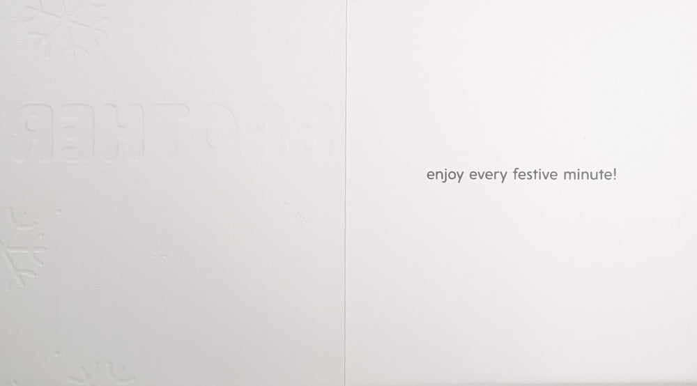 Funny Brother Christmas Card