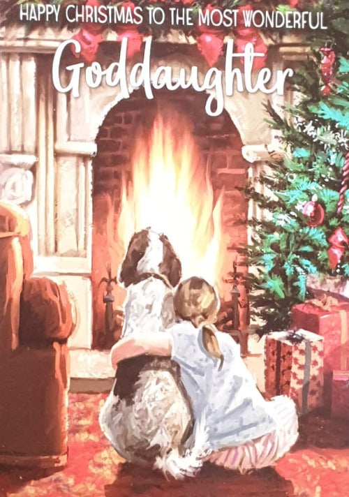 Goddaughter Christmas Card