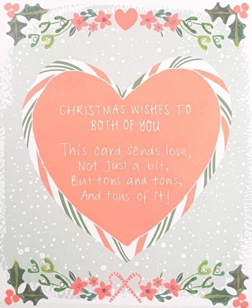 Both Of You Christmas Card