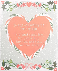 Both Of You Christmas Card