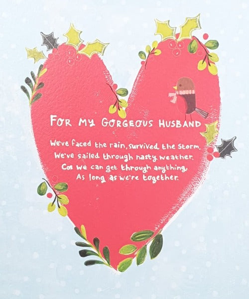 Husband Christmas Card