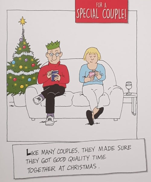 Special Couple Christmas Card