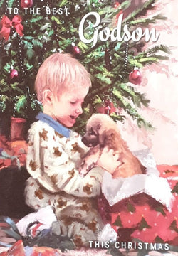 Godson Christmas Card