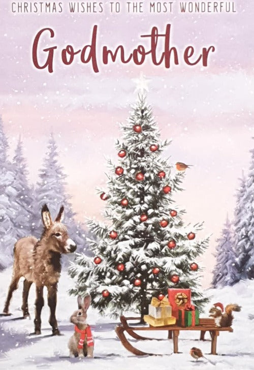 Godmother Christmas Card