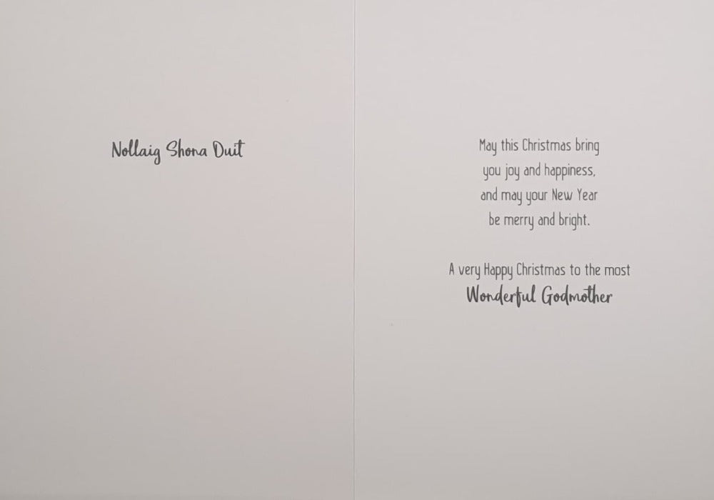 Godmother Christmas Card