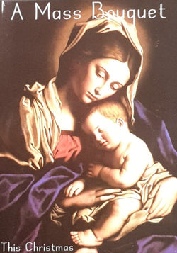 Mass Bouquet Christmas Card