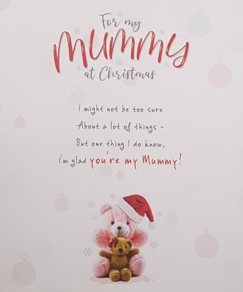 Mummy Christmas Card