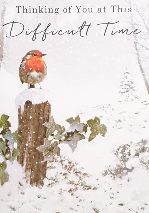 Thinking Of You Christmas Card