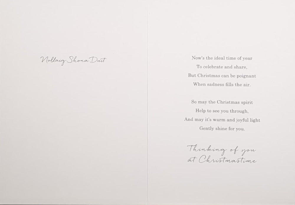 Thinking Of You Christmas Card