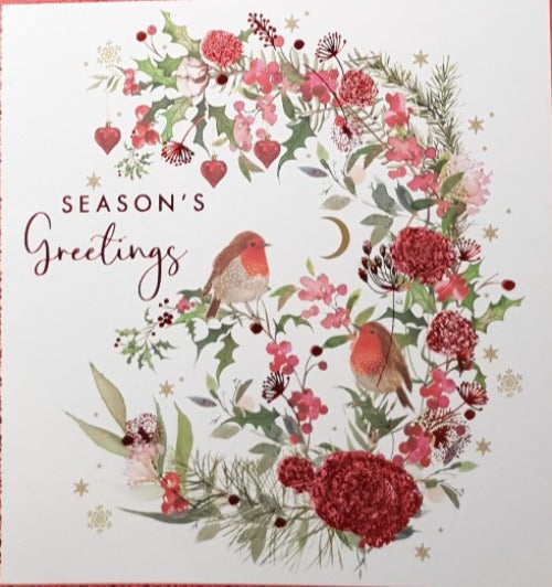 Seasons Greetings Christmas Card
