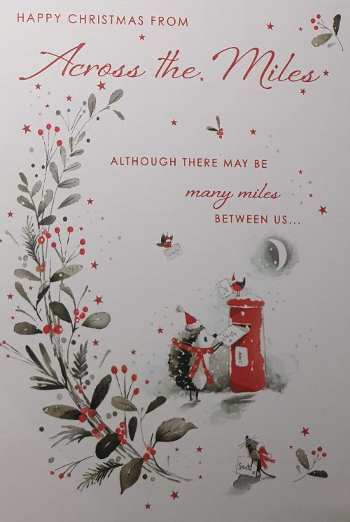 Across The Miles Christmas Card