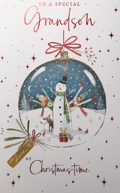 Special Grandson Christmas Card