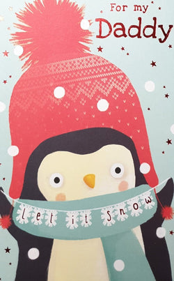 Daddy Christmas Card