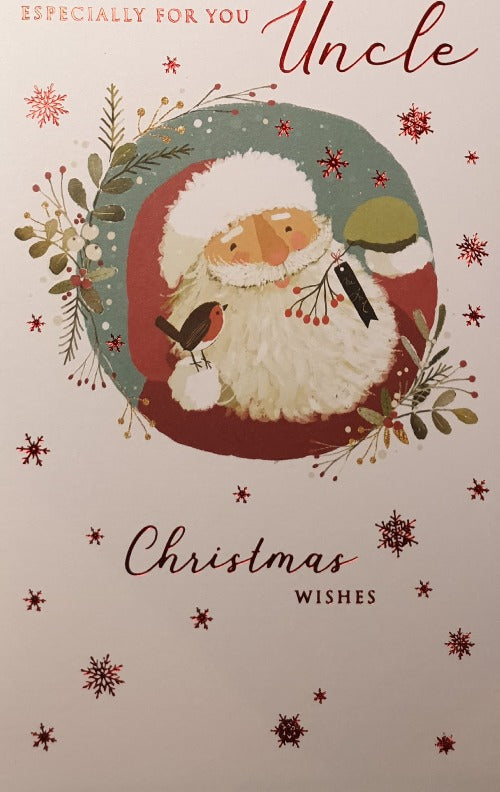 Especially For You Uncle Christmas Card
