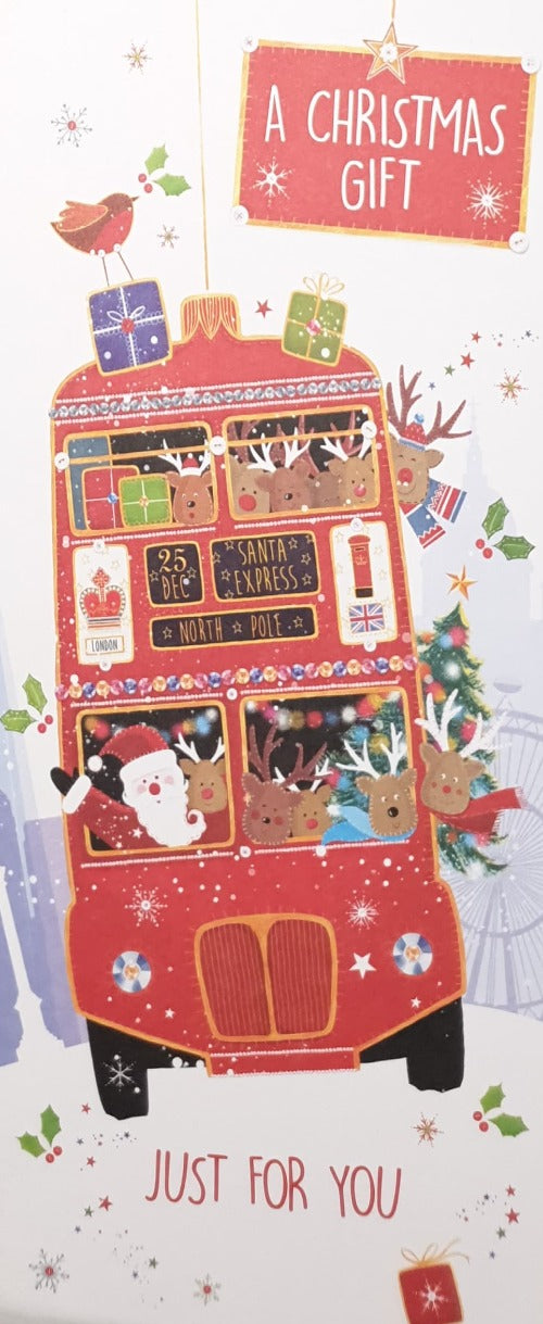 Just For You Christmas Card