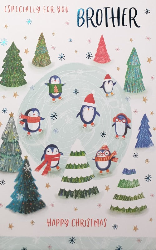 Especially For You Brother Christmas Card