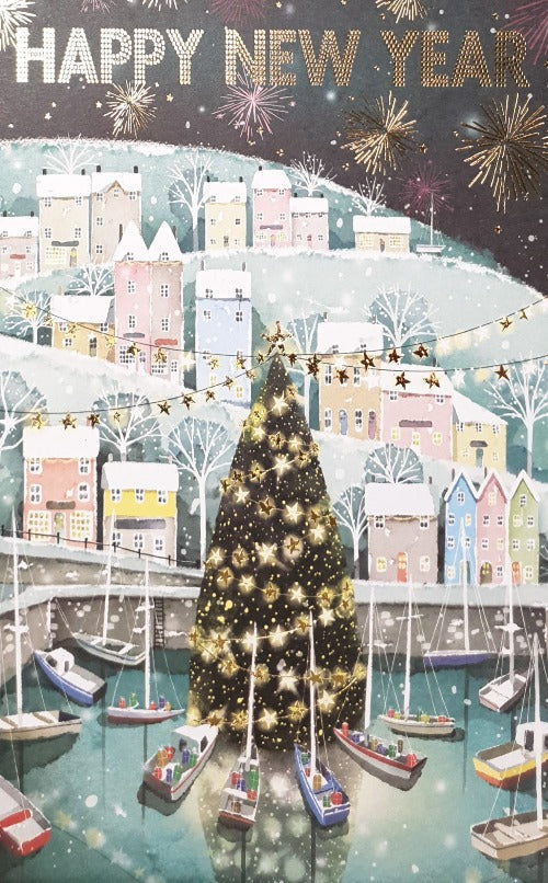 New Year Christmas Card