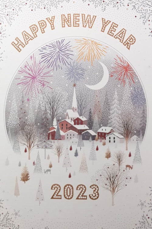 New Year Christmas Card