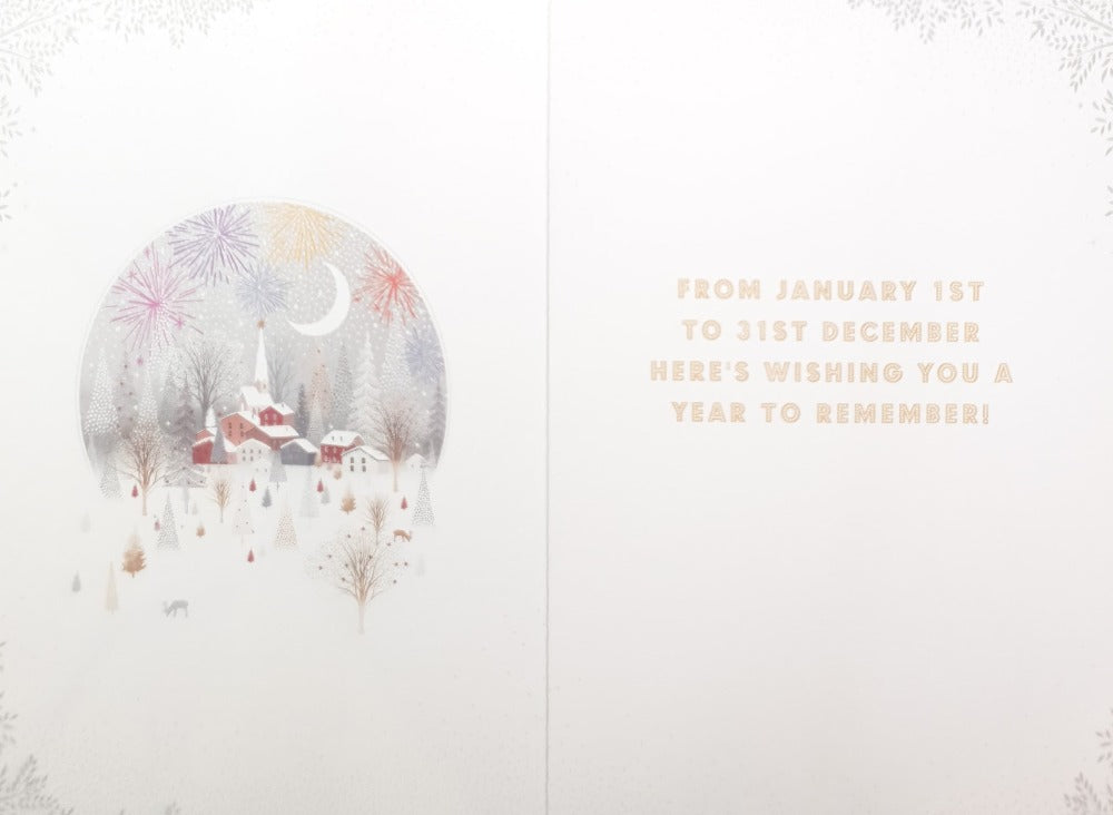 New Year Christmas Card