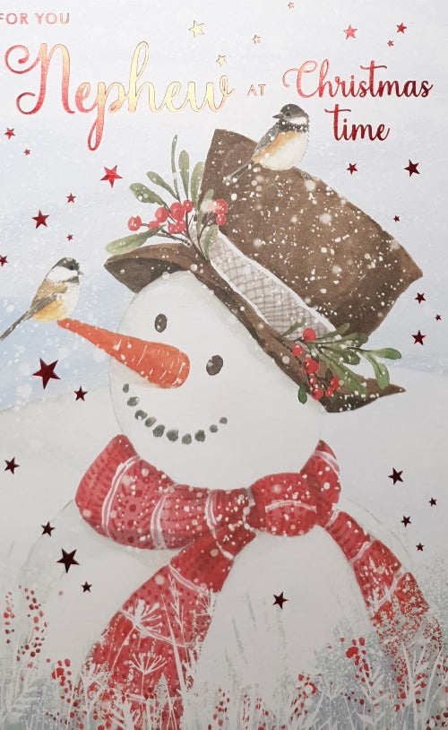 For You Nephew Christmas Card