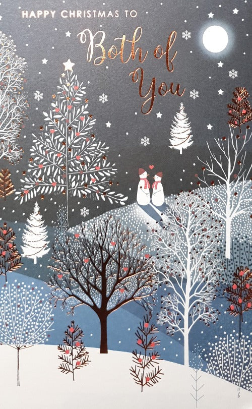 Both Of You Christmas Card