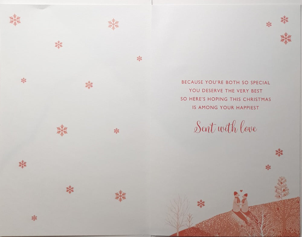 Both Of You Christmas Card