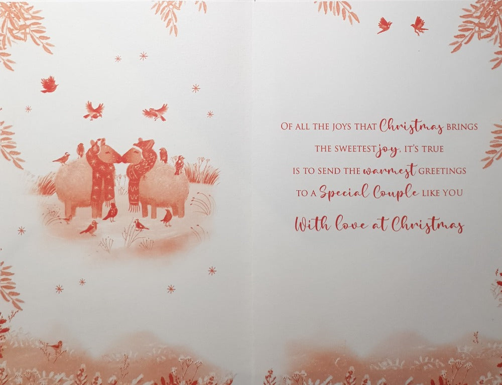 Special Couple Christmas Card