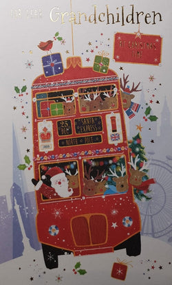 Grandchildren Christmas Card