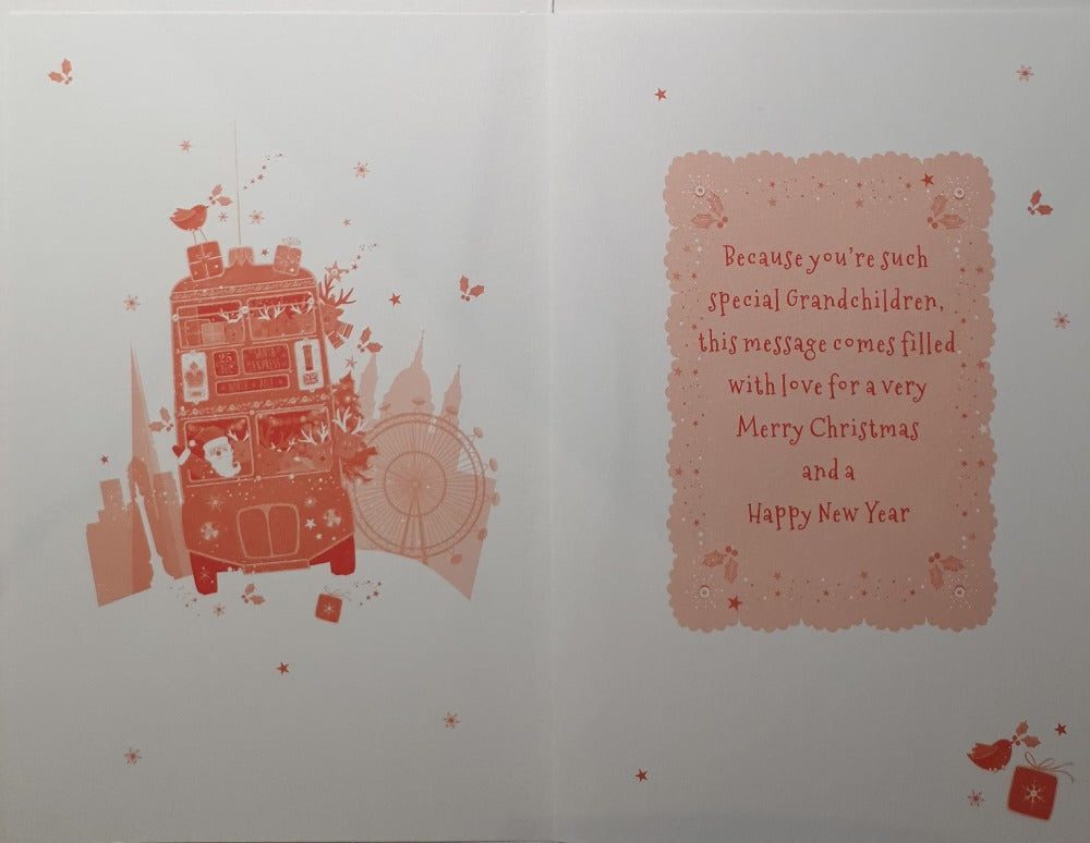 Grandchildren Christmas Card