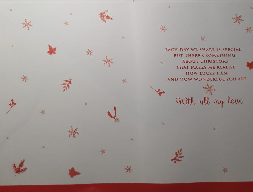 Husband Christmas Card