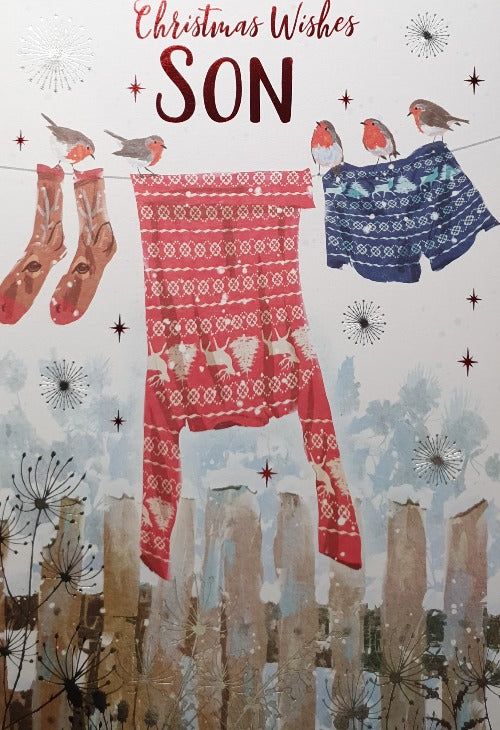 Son Christmas Card