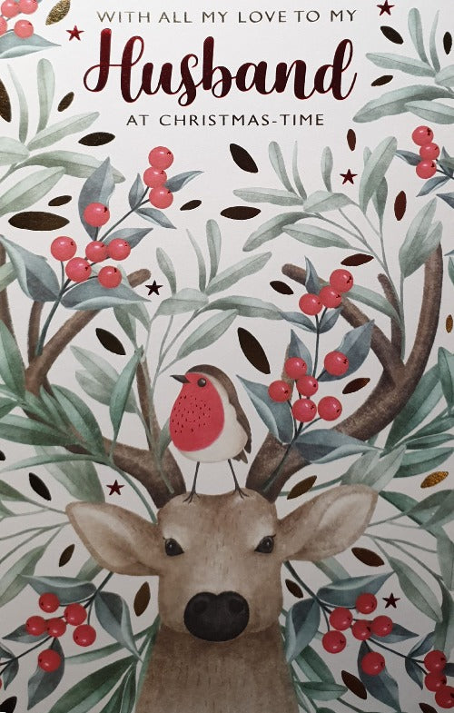 Husband Christmas Card