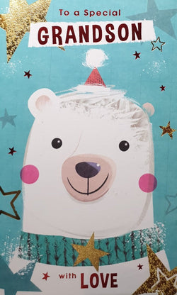 Special Grandson Christmas Card