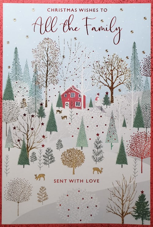 All The Family Christmas Card