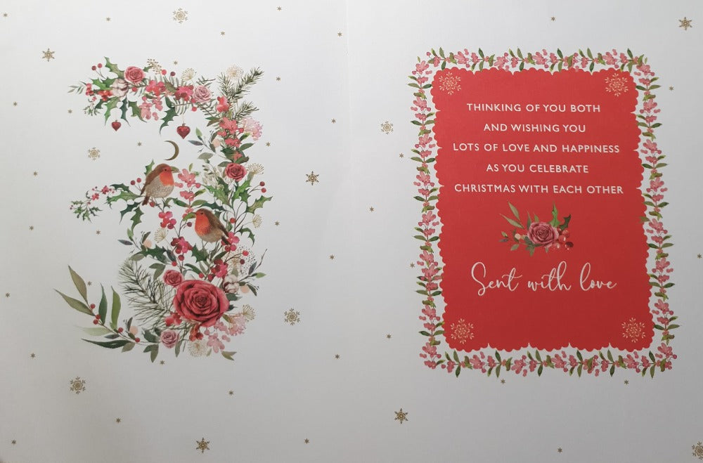 Just For You Daughter And Son In Law Christmas Card